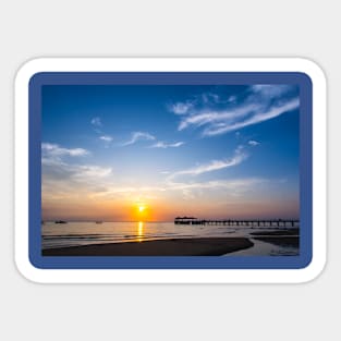 Malaysia seascape Sticker